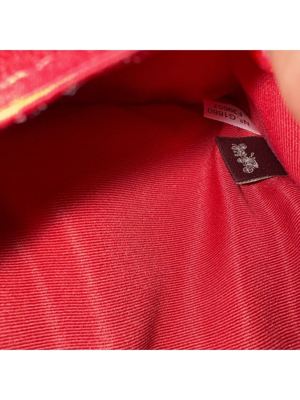 Coach Convertible Belt Bag in Signature Canvas Red - Picture 11 of 12